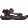 Pánske sandále Teva Terra Fi 5 Leather Veľkosť topánok (EU): 45 / Farba: hnedá
