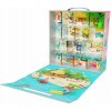 TM Toys Hotel Flockies pro zvířátka + 2 exluzivní zvířátka karton/plast ve fólii 28x41x7cm