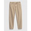 GAP džínsy barrel 797333-01 béžové