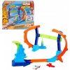 Hrací set Hot Wheels Speed Snap Stunt Tracks Corkscrew Jump Champion