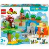 Stavebnice LEGO 10446 DUPLO Town Rodiny divokých zvířat 3v1