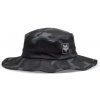 Fox Base Over Sun hat - Fox Base Over Sun klobúk Camo Black vel. S/M