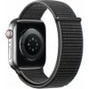 Remienok Eternico Airy pre Apple Watch 42mm / 44mm / 45mm / Ultra 49mm Deep black and gray edge (AET-AWAY-DABLB-42)