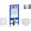 Geberit Duofix Set predstenovej inštalácie, klozetu Arkas a dosky softclose, tlačidlo Sigma20, chróm SANI11CA1112