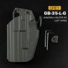 Wosport opaskové GB35 pre ľavákov šedá
