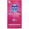 Kondóm Skins Dots & Ribs 16 ks
