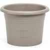 Plastia Samozavlažovací kvetináč Narza , taupe, 50 cm