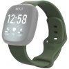 PROTEMIO 38607 BUTTERFLY Silikónový remienok pre Fitbit Versa 3 / Fitbit Sense tmavozelený