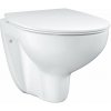 Grohe Bau Ceramic Závesné WC s doskou Slim, SoftClose, Rimless, alpská biela 39899000-GR