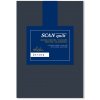 SCANquilt plachta na posteľ JERSEY ELASTIC LYCRA tmavosivá 180 × 200 cm