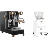 Lelit MaraX3 PL62X3, black + Ascaso H64, white