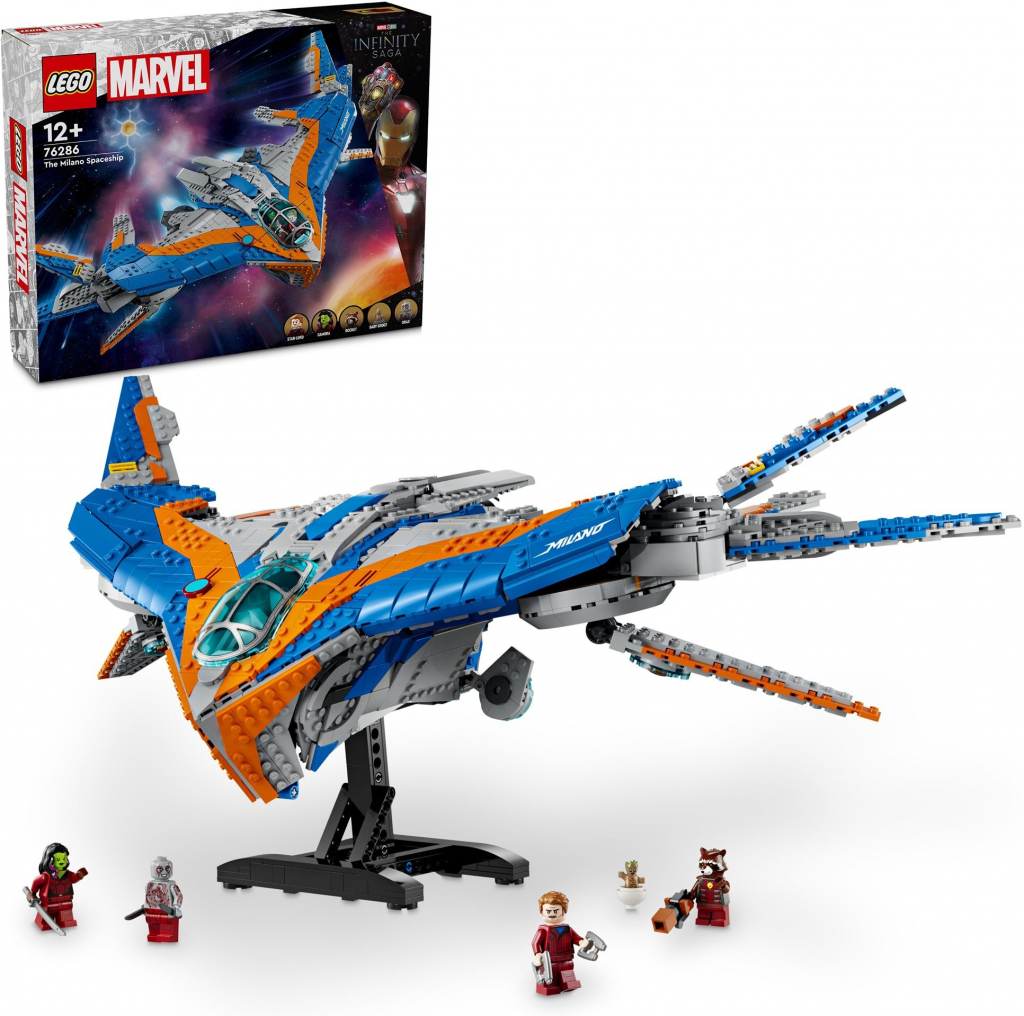 LEGO® Marvel 76286 Strážcovia galaxie: Vesmírna loď Milano