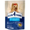 CLUB 4 PAWS Premium pre dospelé psy miniatúrnych a malých plemien s lososom 900 g (5269)