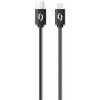 Datový kabel ALIGATOR POWER 3A, USB-C/micro USB 1m černý DATKP41