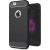 Púzdro Forcell Carbon Apple iPhone 5/5S/SE - čierne