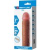 Pretty love - nile penis sleeve with 2.5 cm extension mulatto