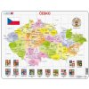 Dino Toys Puzzle vzdělávací: Česká republika - kraje 70d