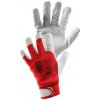 Canis Detské kombinované rukavice Mike červená