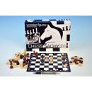 Šachy dáma mlyn drevené Bonaparte