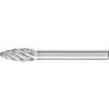 PFERD TOOLS 21103187 frézovacie kolík plameň Dĺžka 60 mm Vonkajší Ø 8 mm Pracovná dĺžka 20 mm Ø hriadeľa 6 mm; 21103187