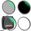 K&F 52mm Magnetic 3pcs Filter Kit, MCUV+CPL+ND1000+Filter Ring, Green K&F Concept