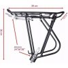 Zadný nosič na bicykel Kaiwei KW-622-02 na rám