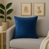 Takoy PREMIUM Obliečka na vankúš z velúru prešívaná-HF-378830 | 45 x 45 cm