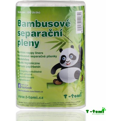 T-tomi Bambusové separačné plienky 15 x 30 100 ks od 7,24 € - Heureka.sk