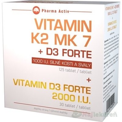 vitamín k2 mk7 d3 forte – Heureka.sk