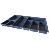 Agoform Príborník MILENIUM / Antracit Bez orezania 715 - 722 mm 463 - 474 mm