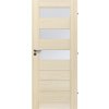 Interiérové dvere masívne Tossa 3 S presklené 80 P borovica