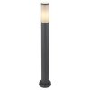 GLOBO 31588A BOSTON vonkajšie stojanové svietidlo/stĺpik V800mm 1xE27 IP44 antracit, opál