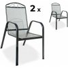 ArtRoja Záhradné kovové stoličky BLAIR | 2 kusy