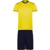 Roly Pánsky a detský futbalový set, dres + šortky, UNITED, viac farieb Farba: YELLOW/NAVY BLUE, Veľkosť: L
