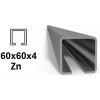C-Profil 60x60x4 mm, Zn 2 m (CP-ZN-60-2)