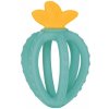 Canpol Babies silikón senzorické 3D hryzátko Jahoda Turquoise
