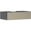 Hansgrohe Xevolos E - Umývadlová skrinka, 28x98x55 cm, 1 zásuvka, matná sivá/štruktúrovaný bronz 54315390