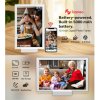 Digitálny fotorámik 10.1″ Wi-Fi - Fotorámik na batériu 5000 mAh + 32GB pamäť
