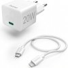 HAMA 201620 SET RYCHLA USB NABIJACKA USB-C PD 20 W + KABEL USB-C LIGHTNING 1 M
