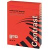 Farebný papier Office Depot A4, intenzívna červená, 80 g/m2