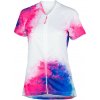 Northfinder Dámske cyklistické tričko celorozopínacie DIKA whiterose S TR-4536MB