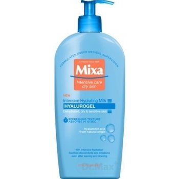 Mixa Ľahké hydratačné telové mlieko pre suchú a citlivú pokožku Hyalurogel (Intensive Hydrating Milk) 400 ml