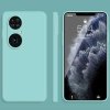 Gumený kryt Solid Color na Huawei P50 Pro - Sky Blue
