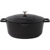Hrniec MasterClass oválny 28 cm 6 l indukčný nepriľnavý čierny MCMCOVAL30
