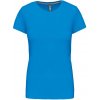Kariban Tričko K380, krátký rukáv, dámské COT20K380i4304-tropical bl XL Modrá tropical