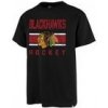 47' Brand Tričko NHL 47 Brand Echo T Distressed JB SR, čierna, Senior, S, Chicago Blackhawks