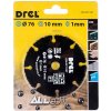 Rezný kotúč na drevo Drel CON-DCT-1307 76x10 mm