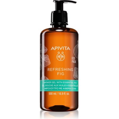 Apivita Refreshing Fig Shower Gel osviežujúci sprchový gél s esenciálnymi olejmi 500 ml
