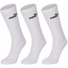 Puma ELEMENTS UNISEX CREW SOCK 3P Biela Čierna