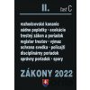 Zákony 2022 II. C - Trestné právo, Exekučný poriadok, Správne právo - Poradca s.r.o.